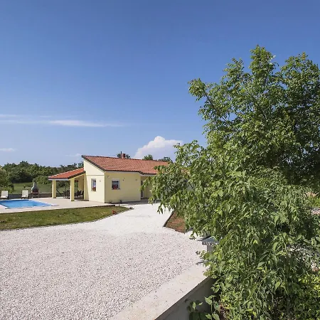 Modern With Pool And Parasol In